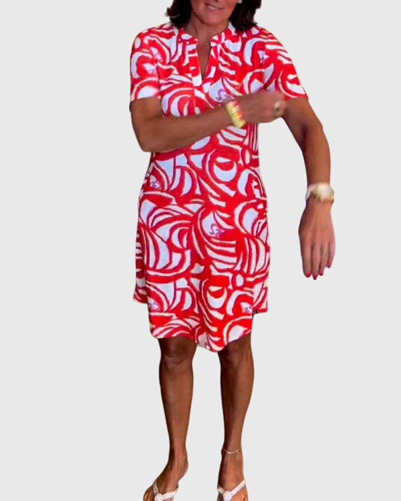 Ellee™ | Flatterende Avenue Walk Kjole