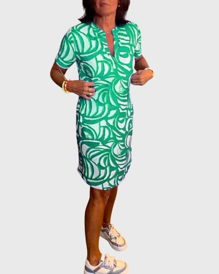 Elle™ | Flatterende Avenue Walk Kjole