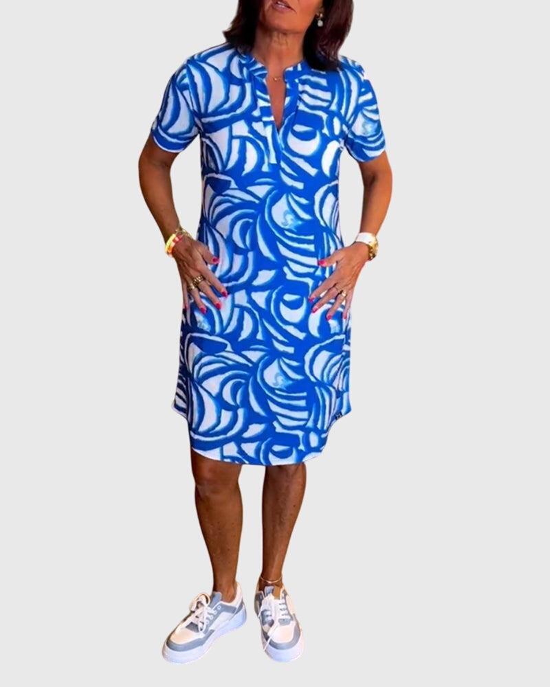 Elle™ | Flatterende Avenue Walk Kjole