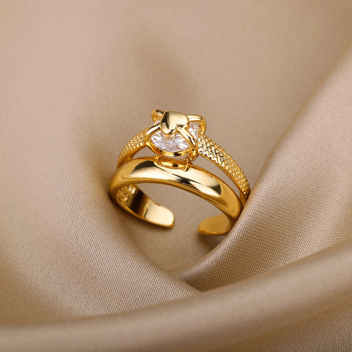 Melaniquee | Ring 18K Guld