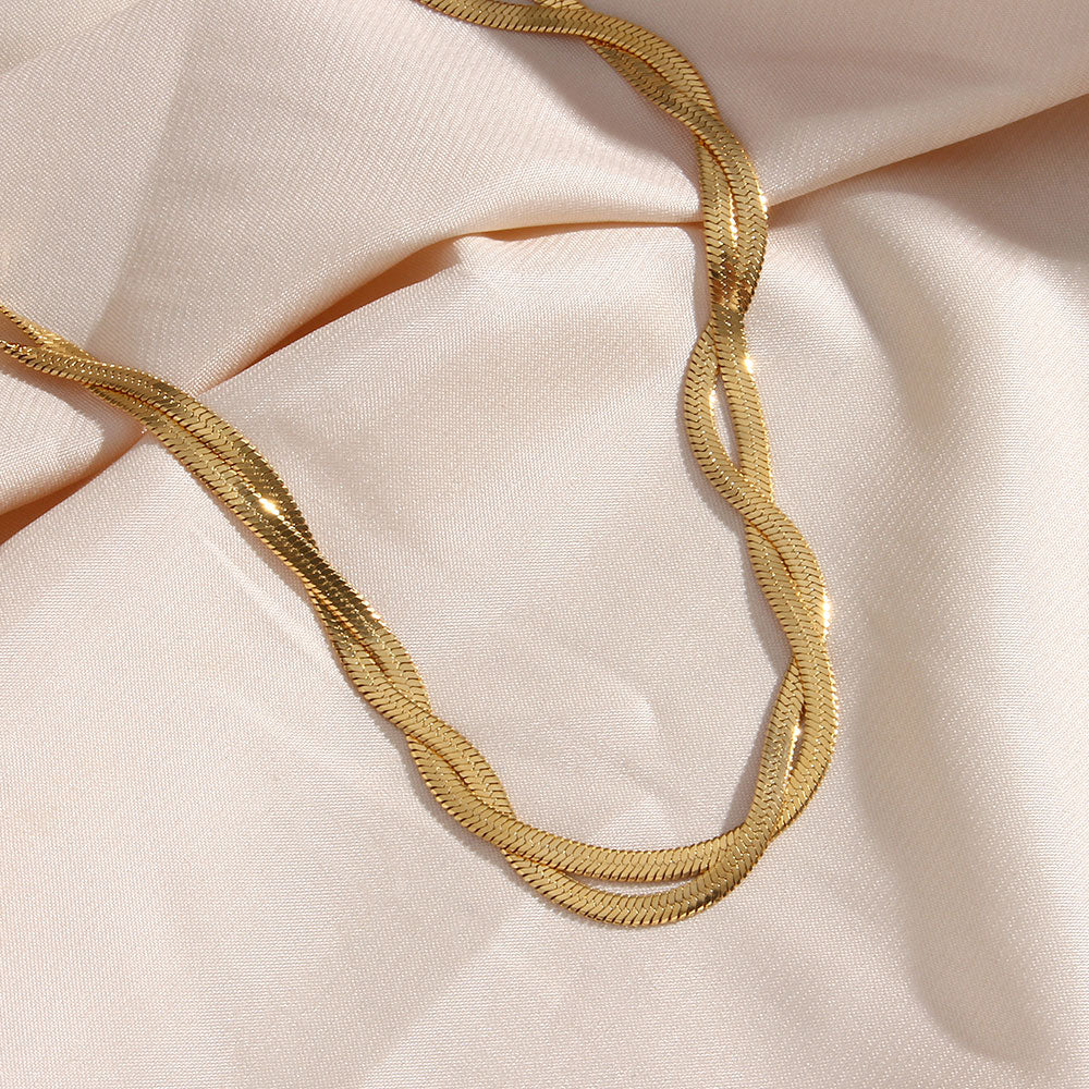 Madiorelle | Twisted Armband 18K Guld
