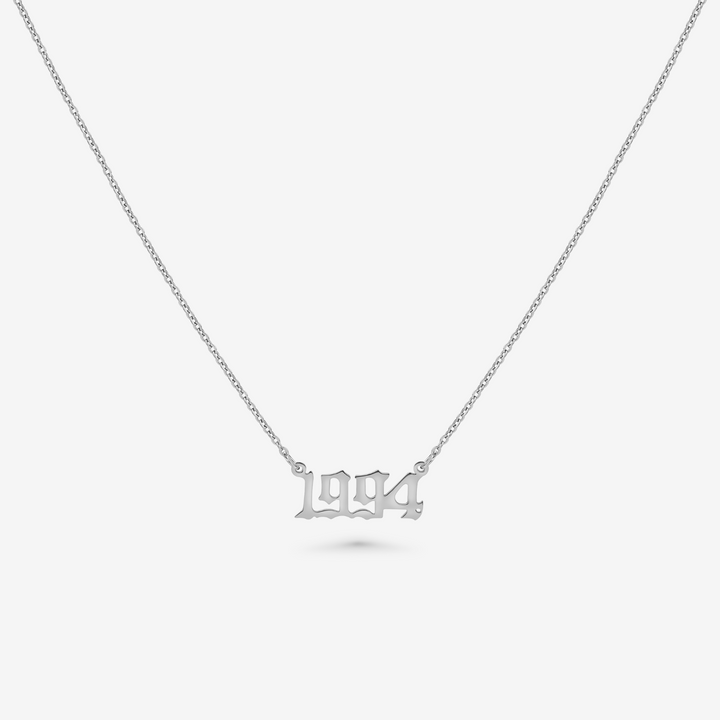 Fødselsår Halskæde