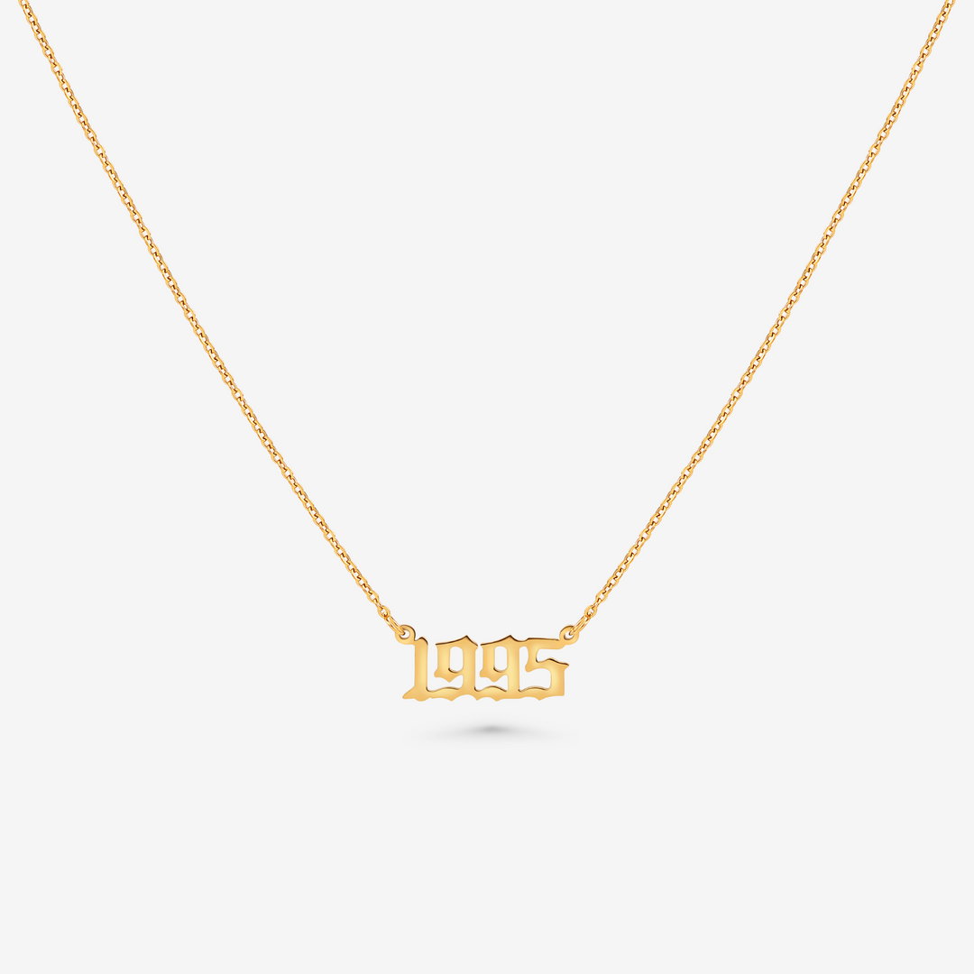 Fødselsår Halskæde