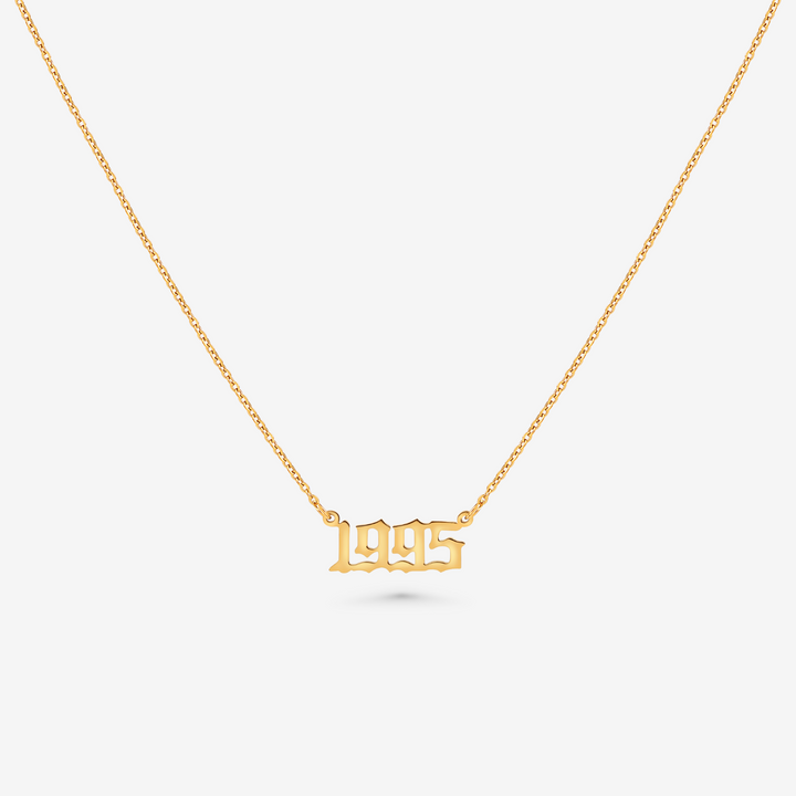 Fødselsår Halskæde