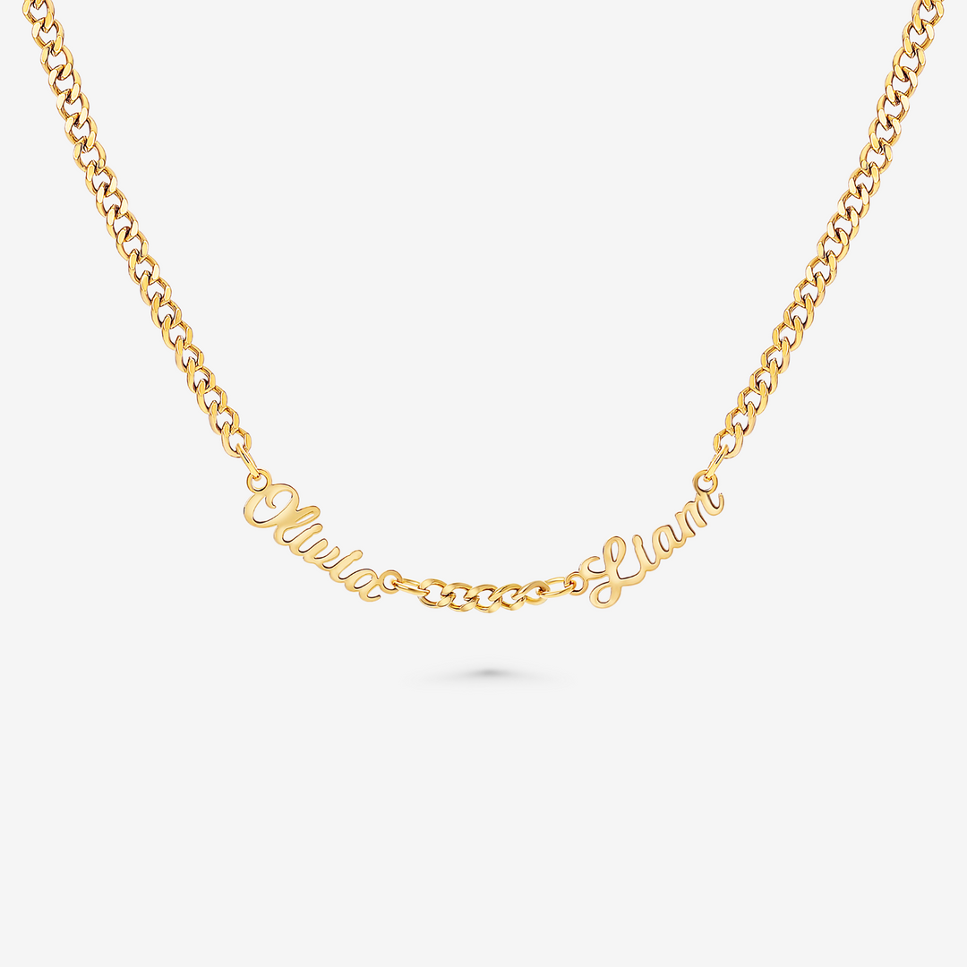 Flere Navne Halskæde