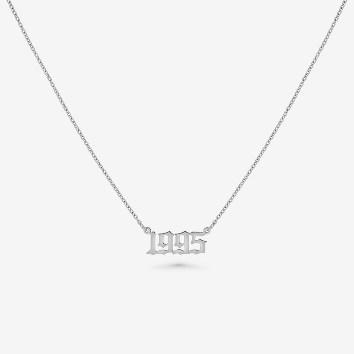 Fødselsår Halskæde