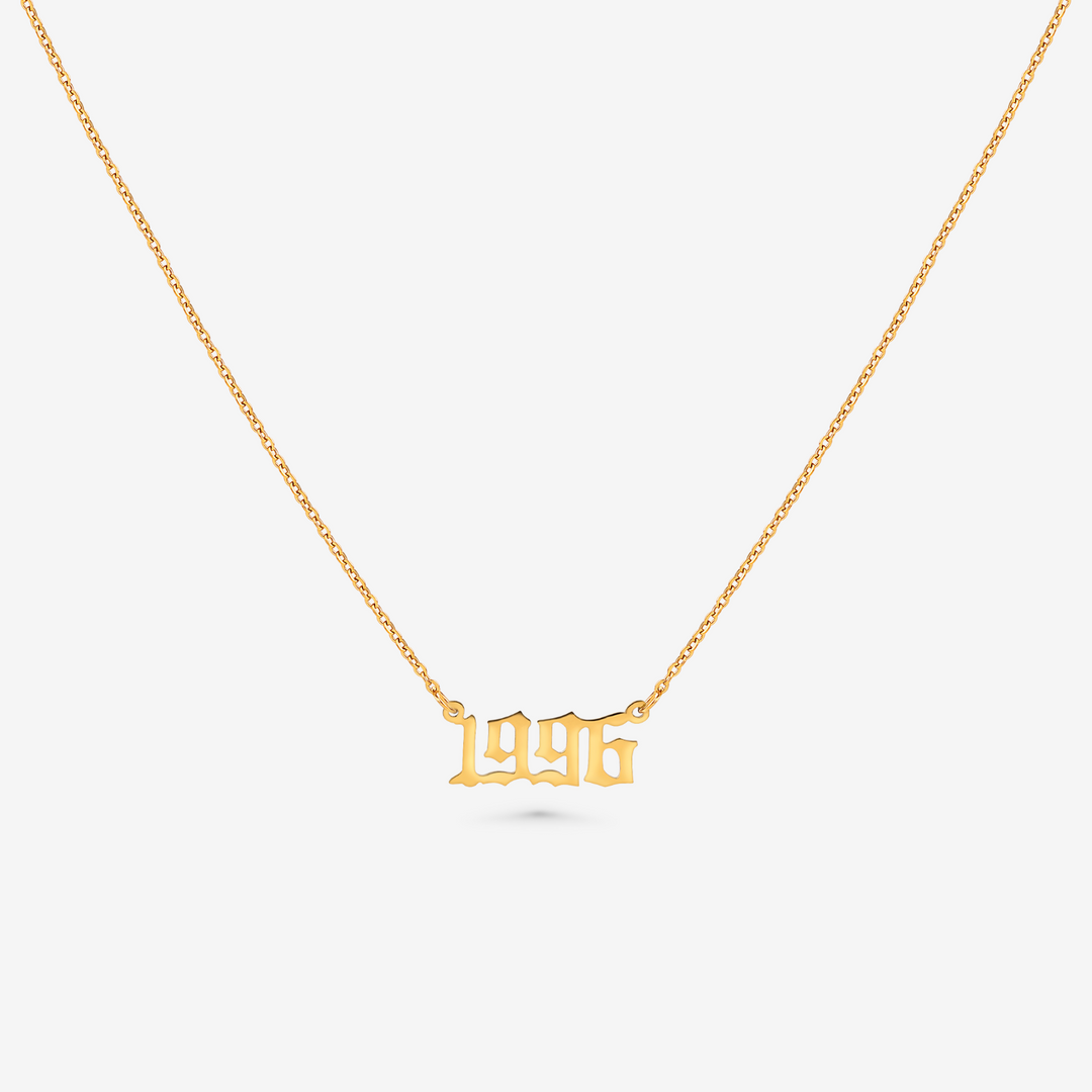 Fødselsår Halskæde