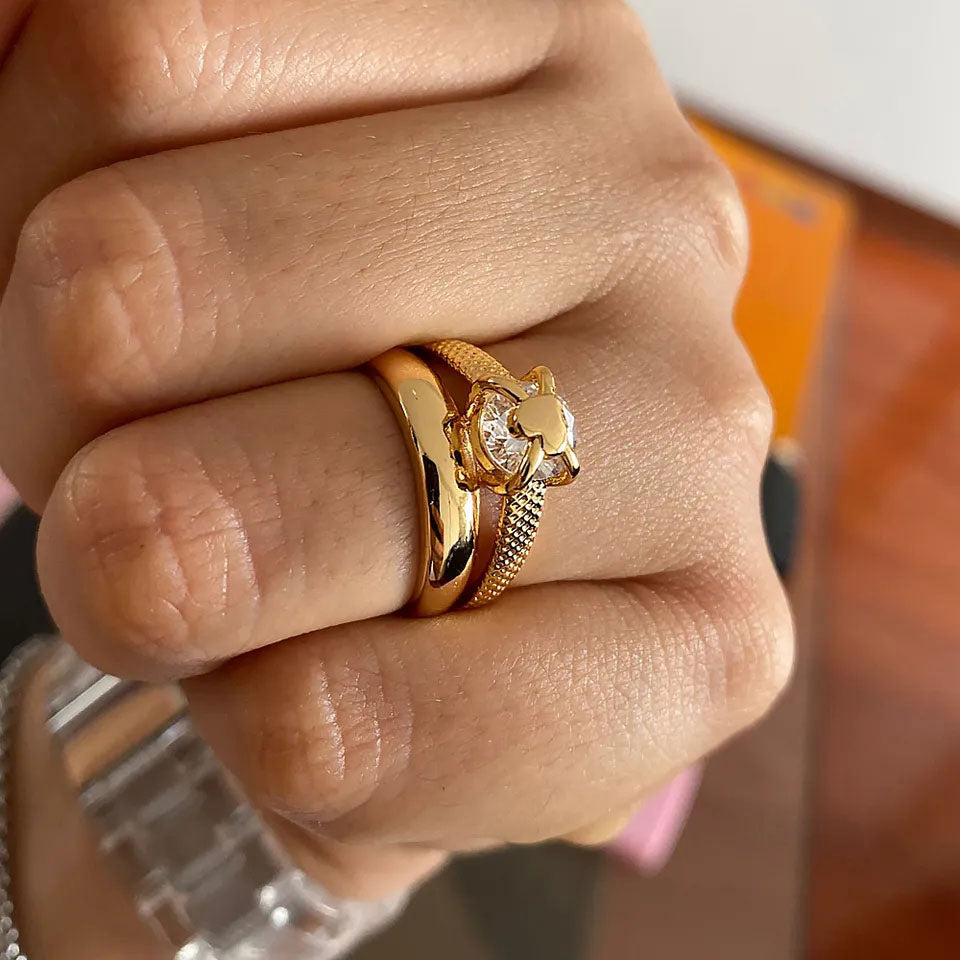 Melaniquee | Ring 18K Guld