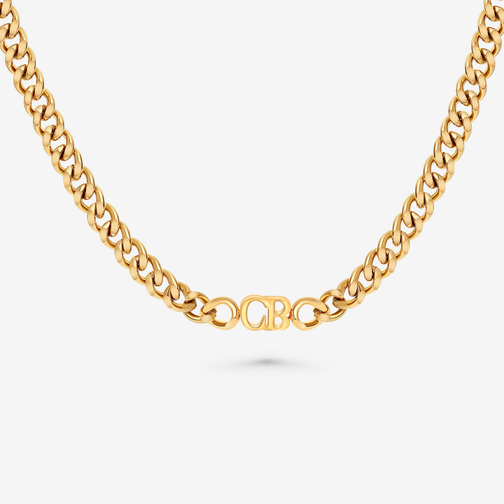 Initial Choker Halskæde
