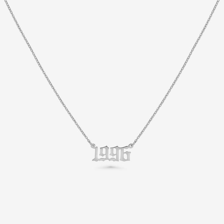 Fødselsår Halskæde