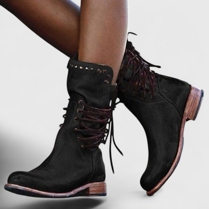 Lissi – Vintage Snørestøvler