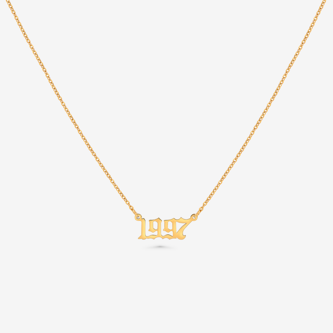 Fødselsår Halskæde