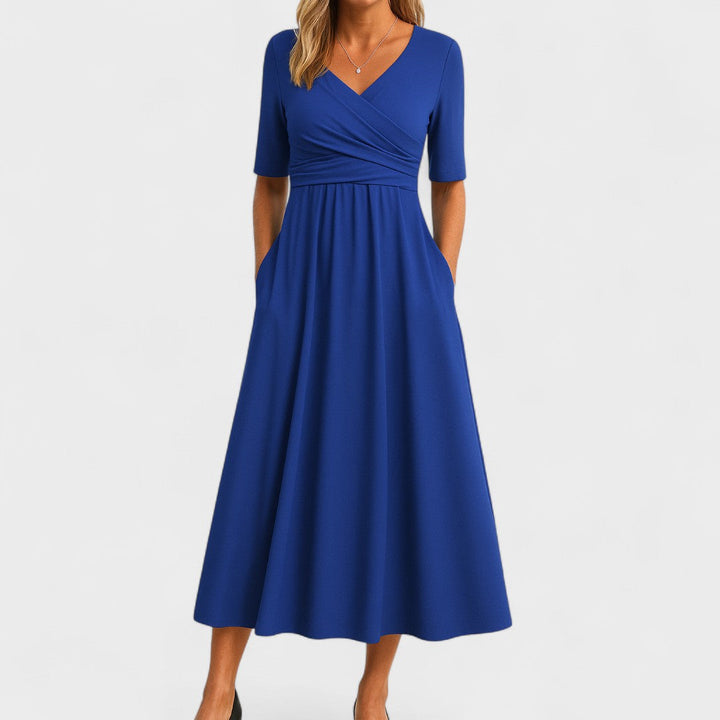 Phoebe | Elegant Midi Kjole