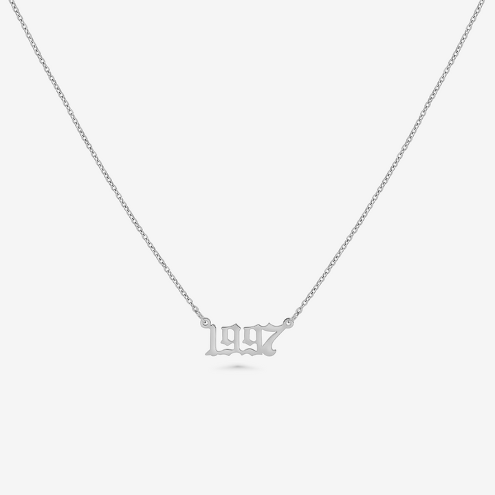 Fødselsår Halskæde