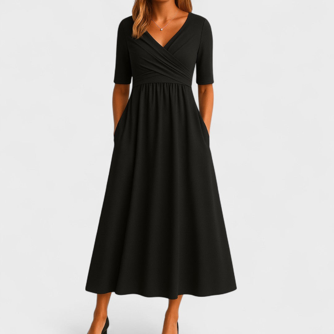 Phoebe | Elegant Midi Kjole