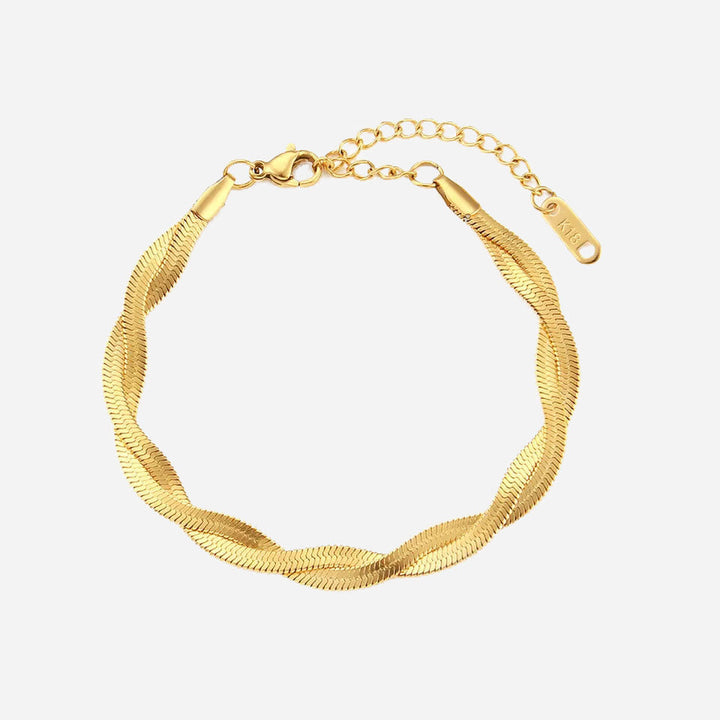 Madiorelle | Twisted Armband 18K Guld