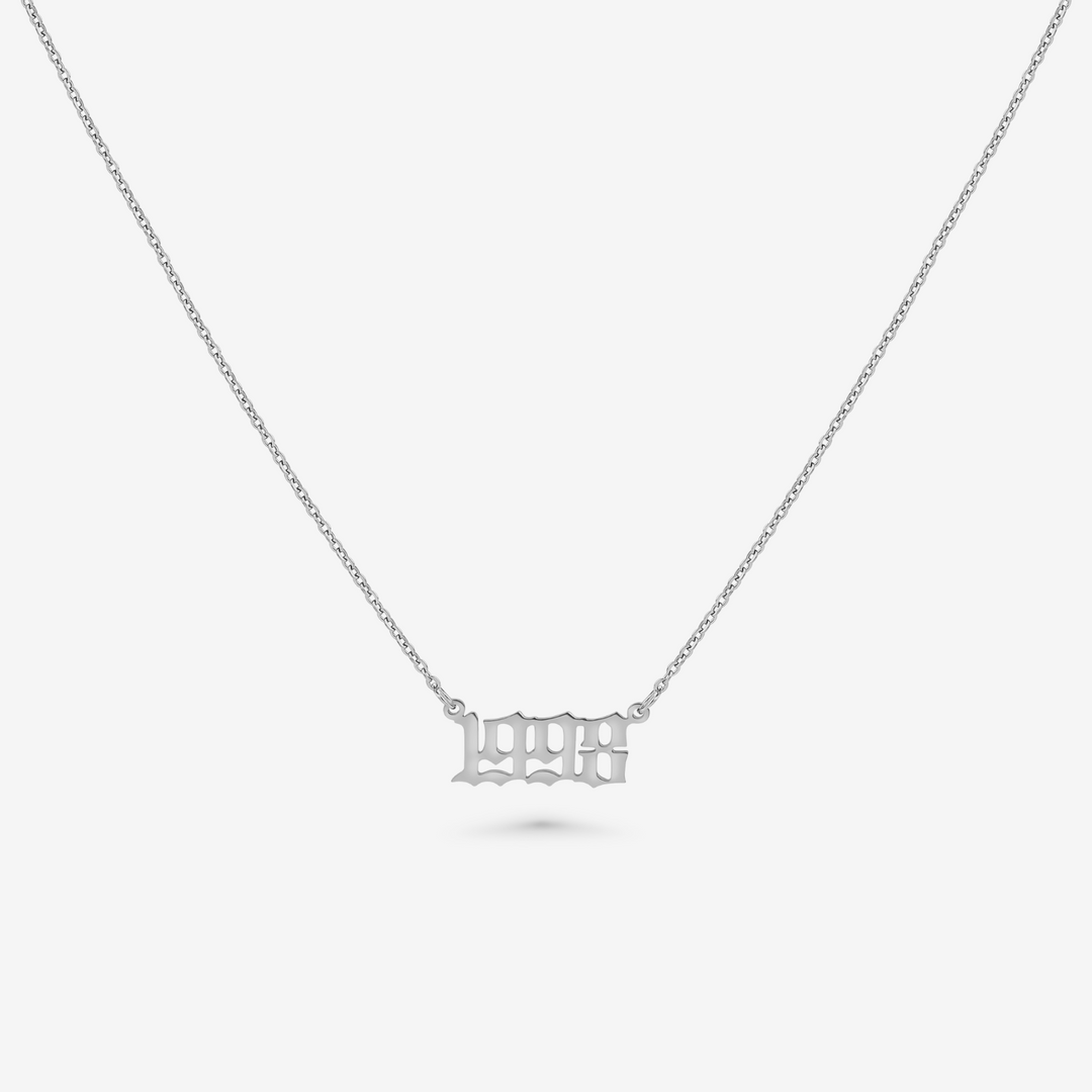 Fødselsår Halskæde