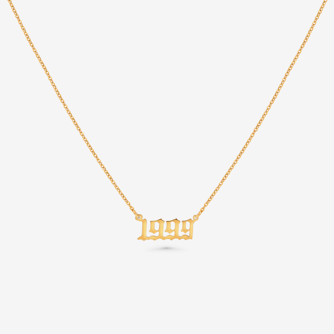 Fødselsår Halskæde