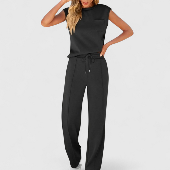 Karina – Casual Blød Lounge Co-Ord