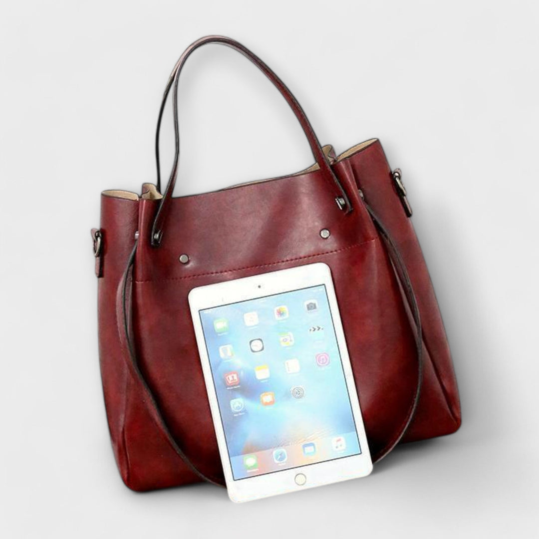 Olivia - 4-delt Vintage Taske Sæt