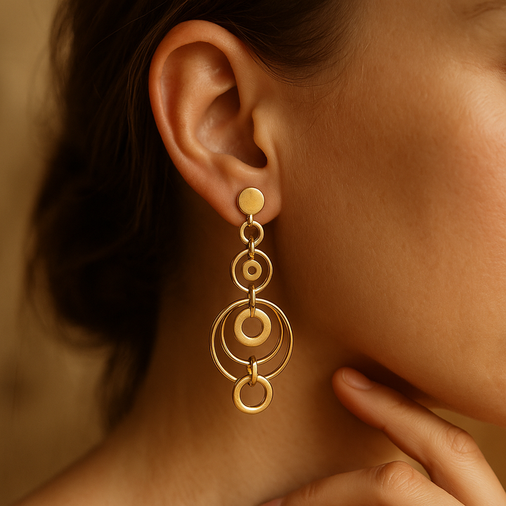 Kailani - Guld-Øreringe