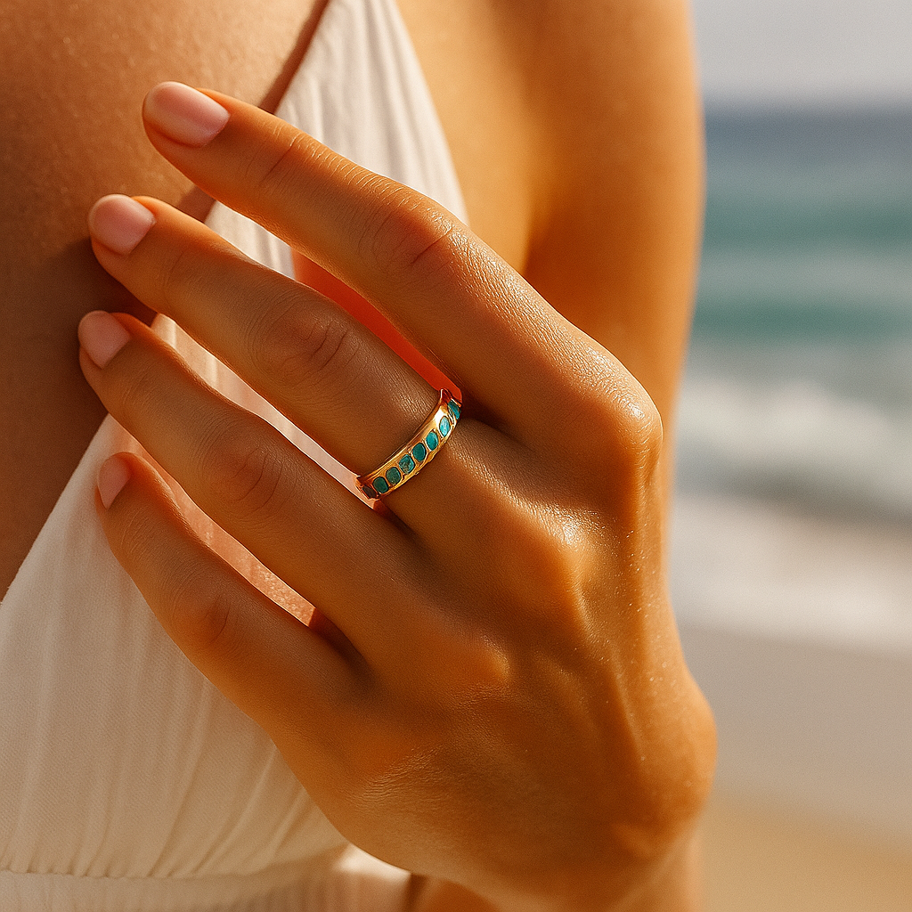 Larissa - Sarte bølger i 925 sølv