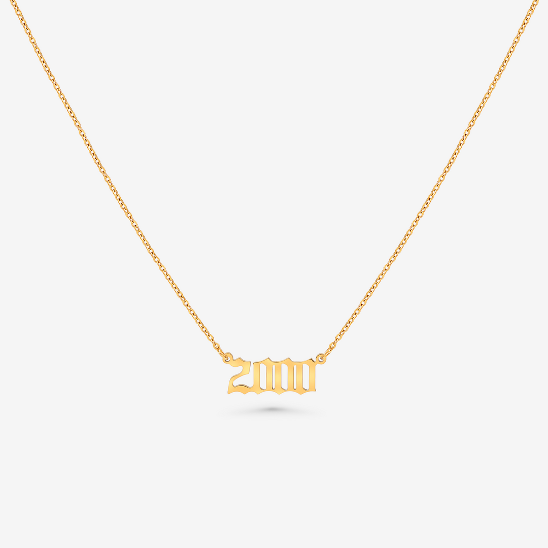 Fødselsår Halskæde