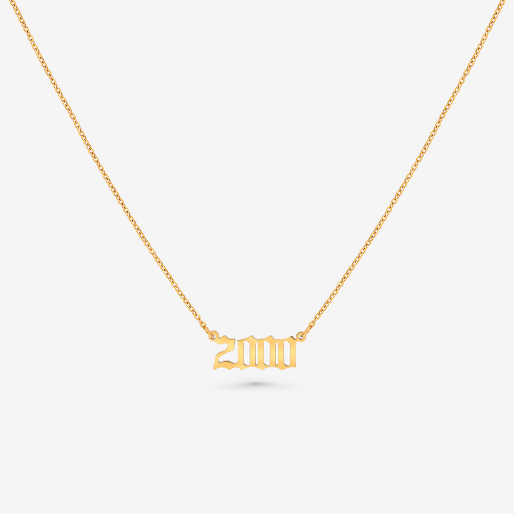 Fødselsår Halskæde