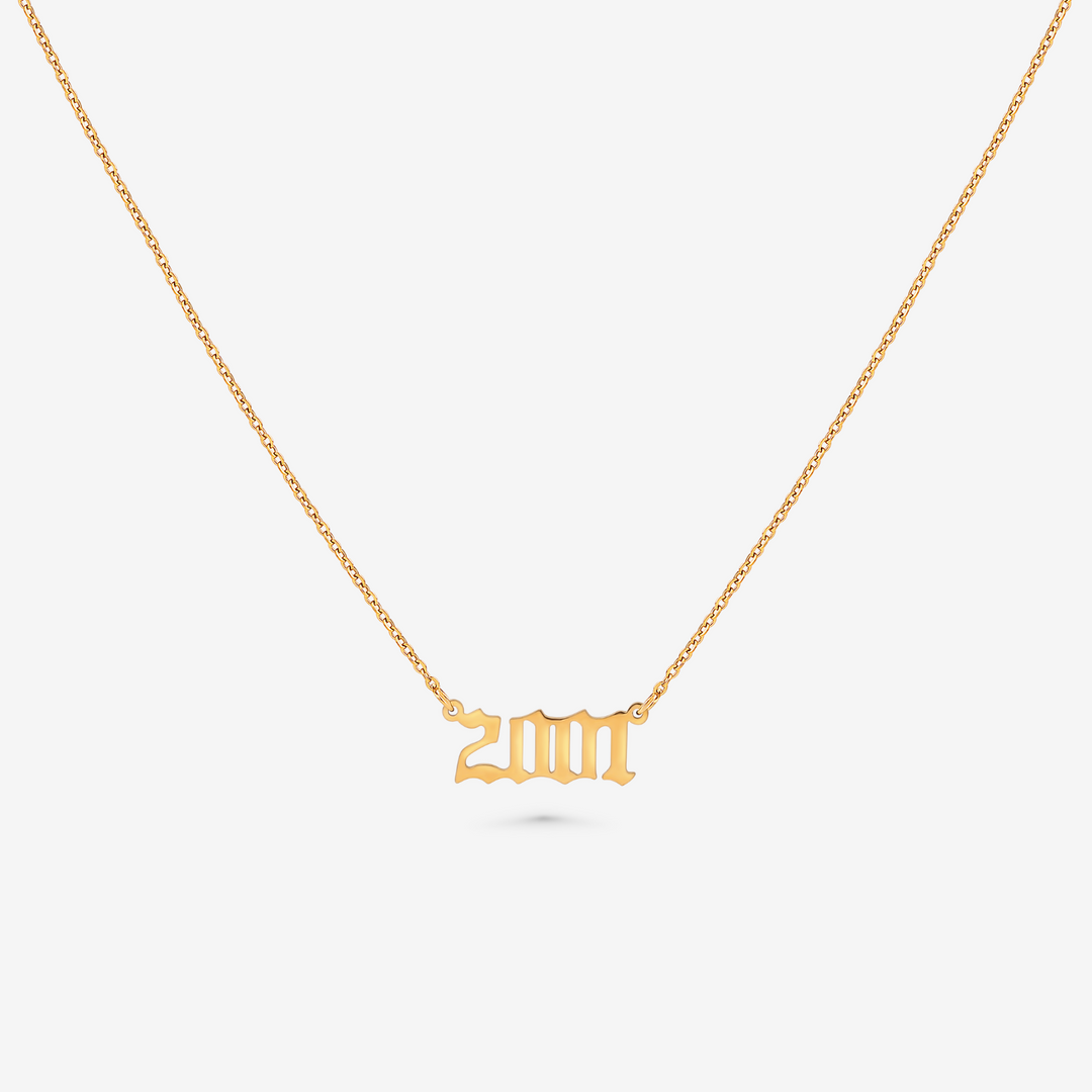 Fødselsår Halskæde