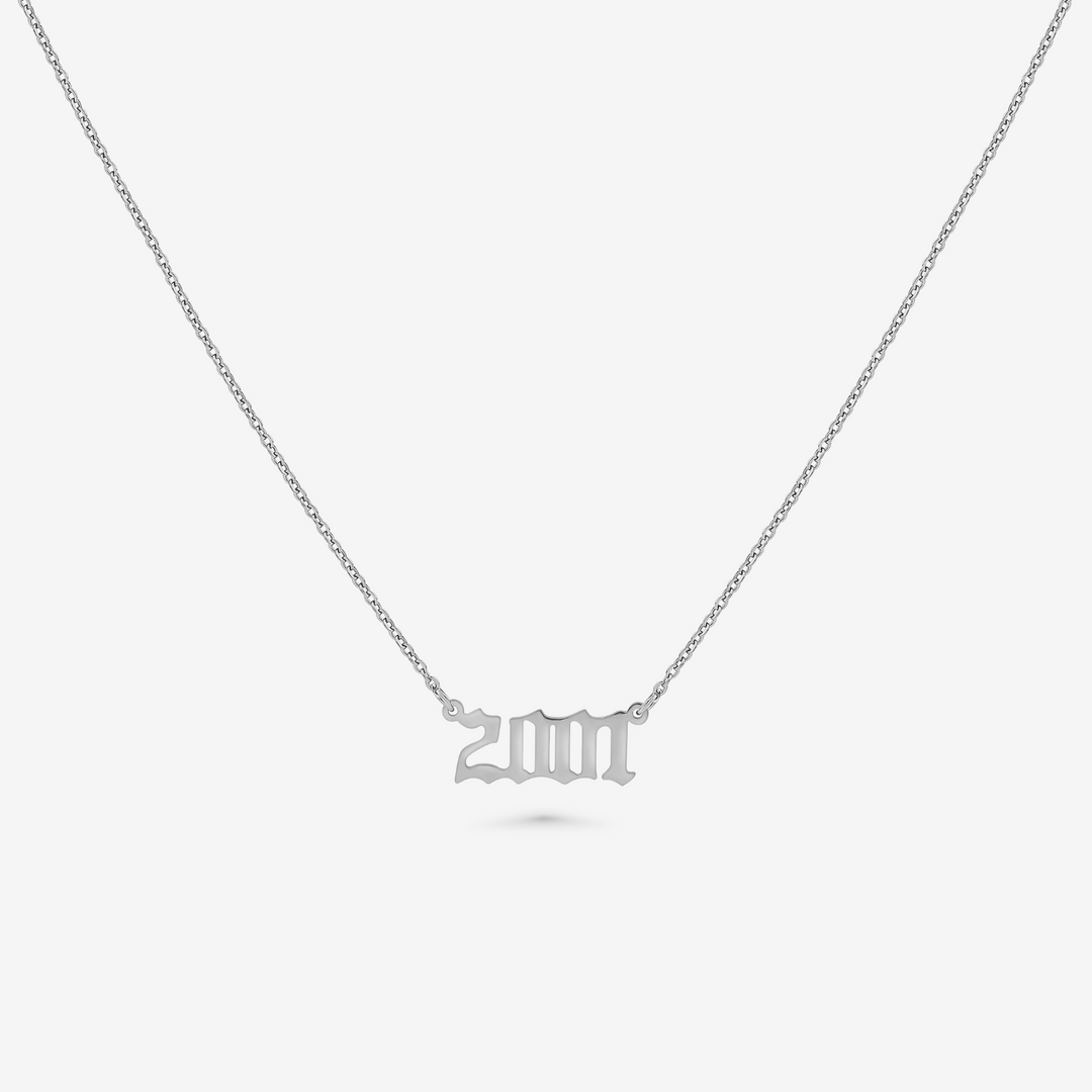 Fødselsår Halskæde