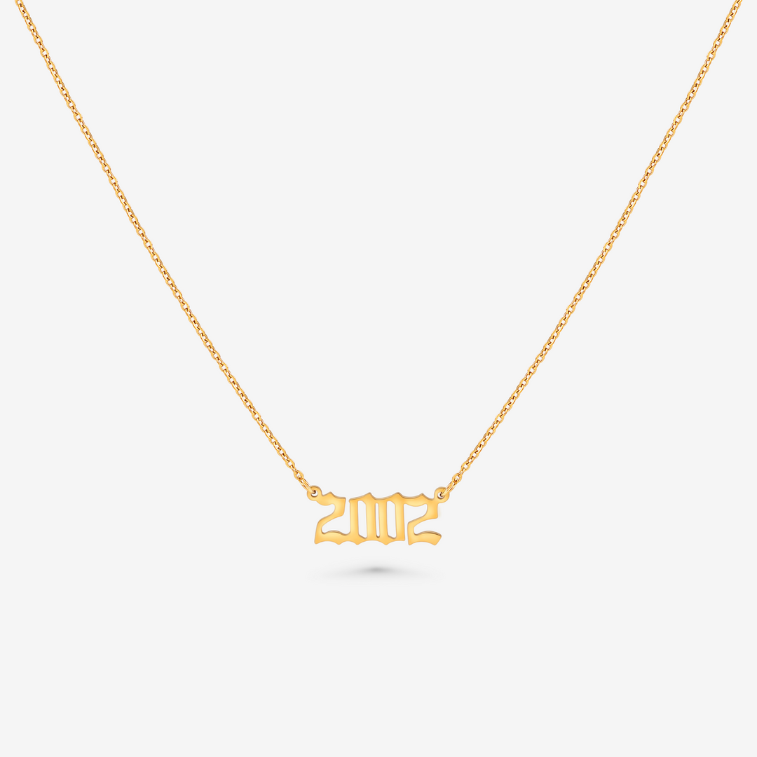 Fødselsår Halskæde