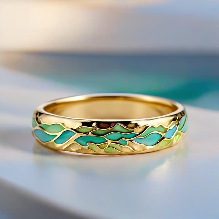 Penelope - Maritime Strømme i 925 Sølv