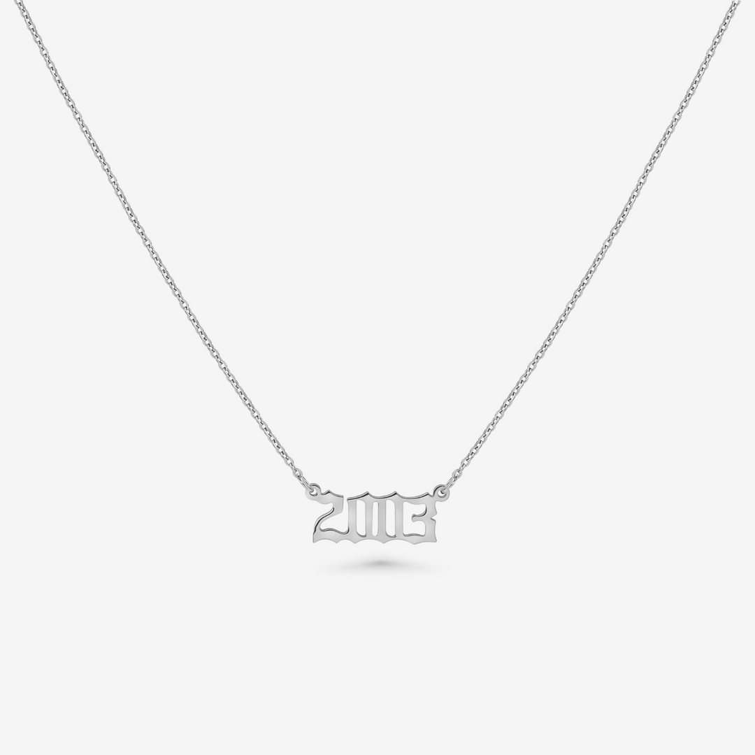 Fødselsår Halskæde