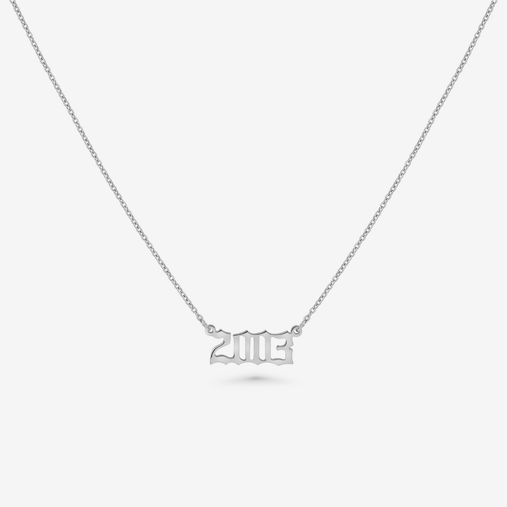 Fødselsår Halskæde