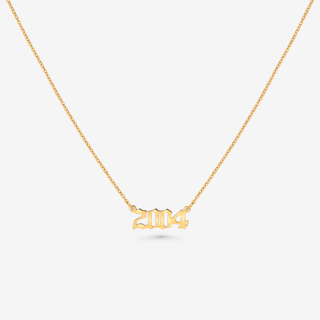 Fødselsår Halskæde