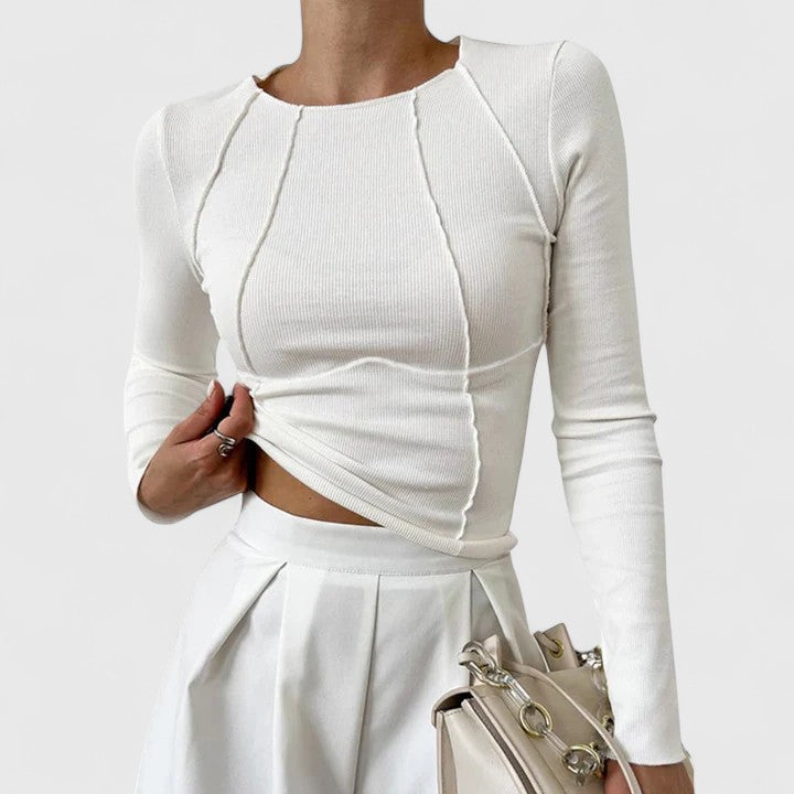 Rozminda | Komfortabel Langærmet Top