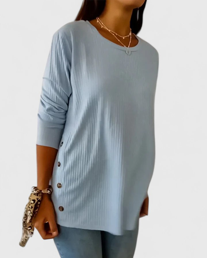 Meggan™ | Elegant Crew Top
