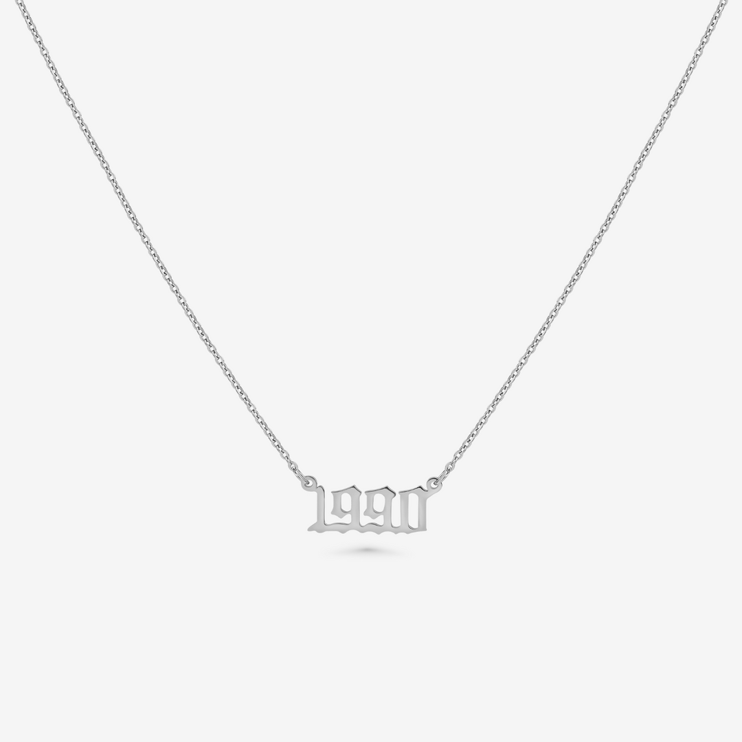 Fødselsår Halskæde