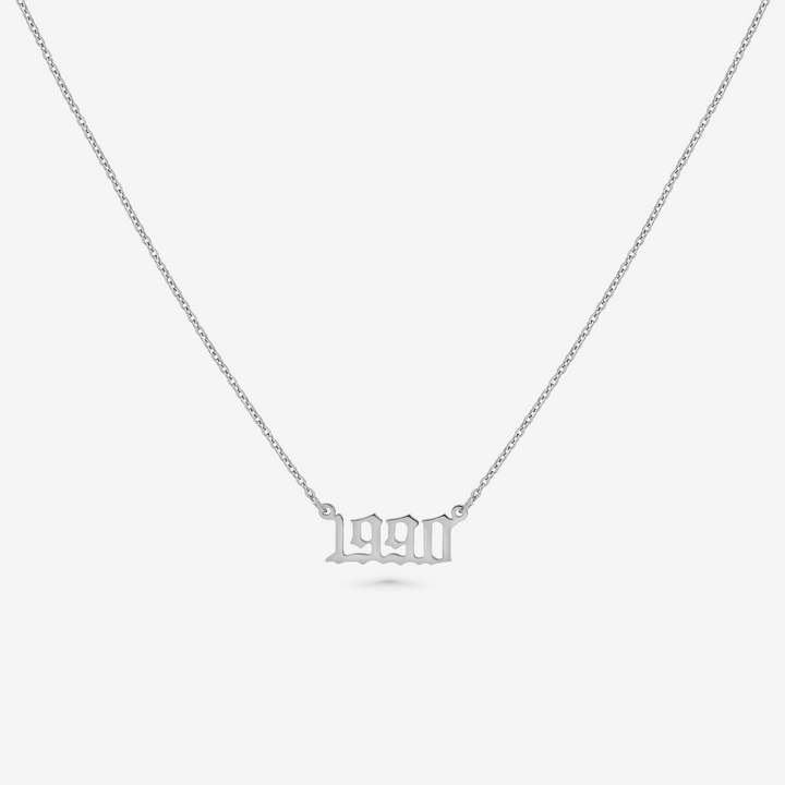 Fødselsår Halskæde