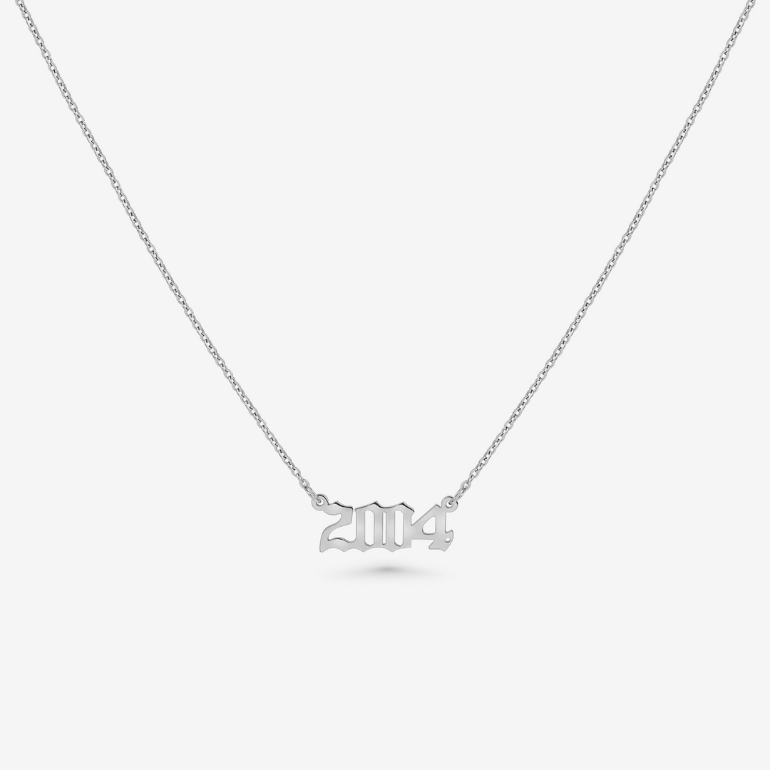 Fødselsår Halskæde