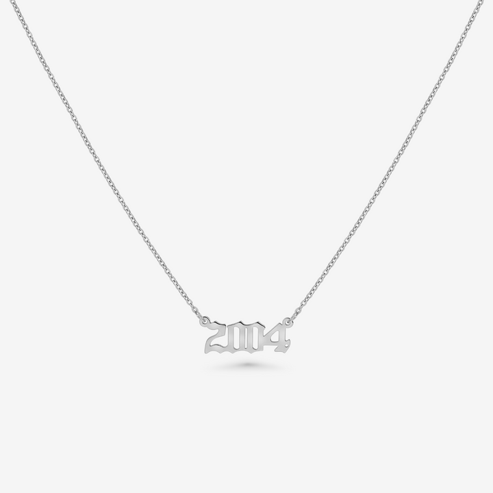 Fødselsår Halskæde