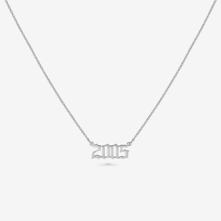 Fødselsår Halskæde