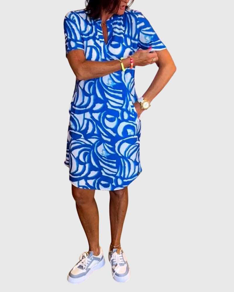 Ellee™ | Flatterende Avenue Walk Kjole