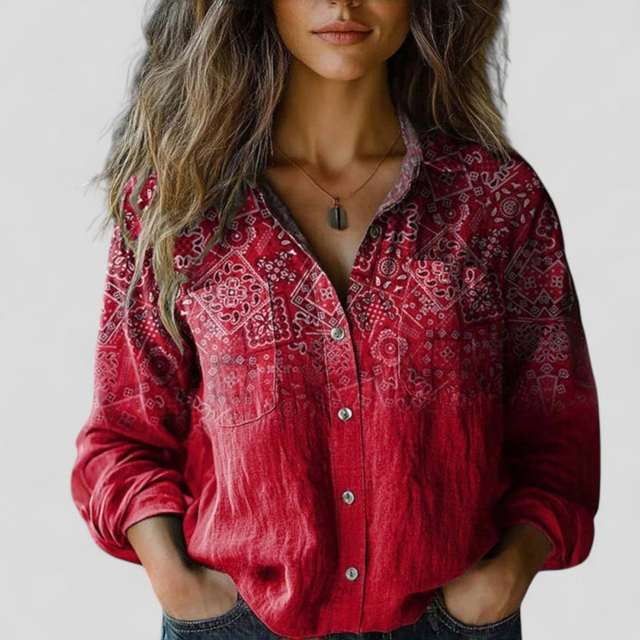 Lorenhilde | Komfortabel Bluse Skjorte