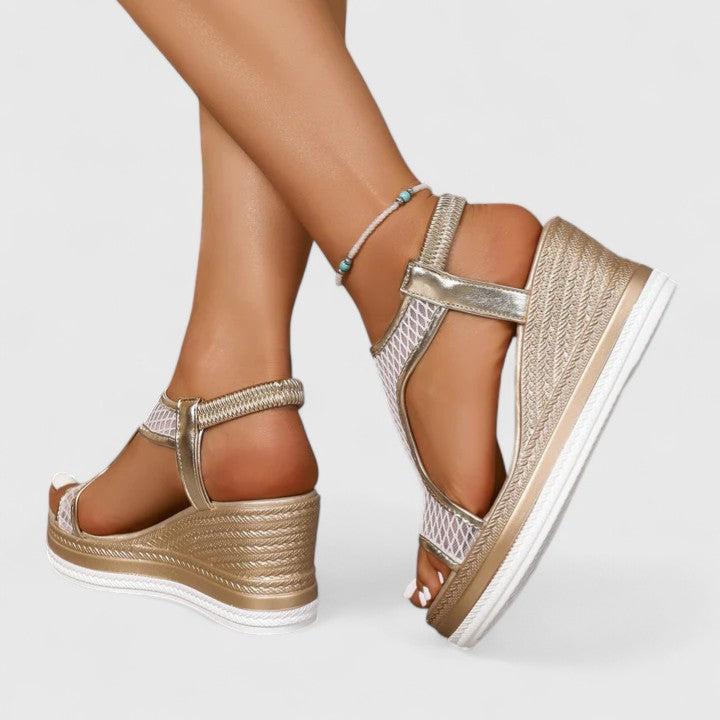Jessica | Ortopædiske Wedge Sandaler