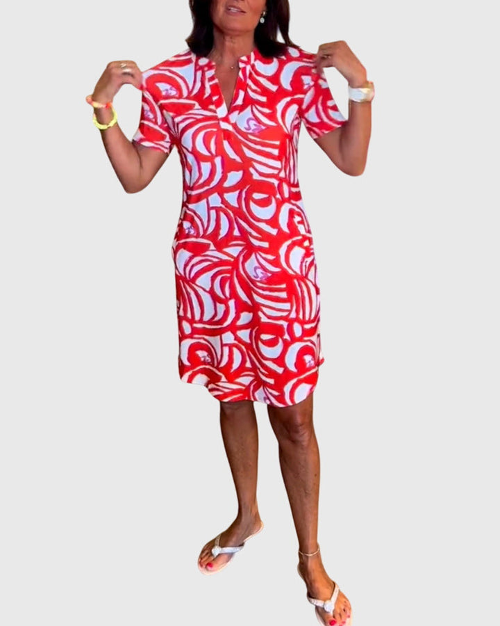 Ellee™ | Flatterende Avenue Walk Kjole