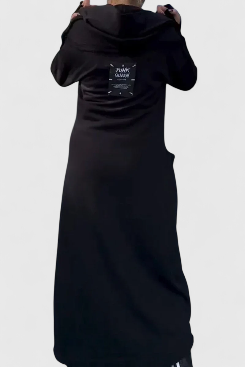 Mana™ | Lang Hoodie Med Zip I Lette Og Åndbare Stoffer