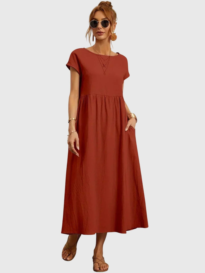 Giselle™ - Casual Lommerkjole