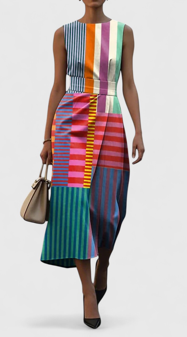 Lindsey | Elegant Midi Kjole