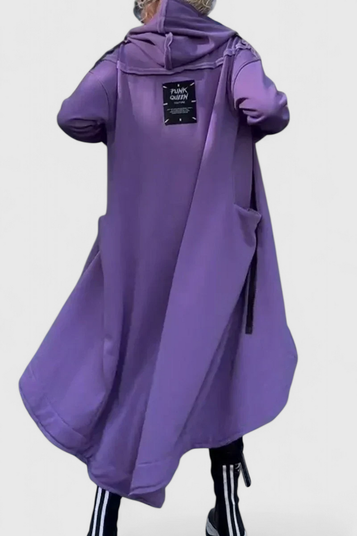 Mana™ | Lang Hoodie Med Zip I Lette Og Åndbare Stoffer